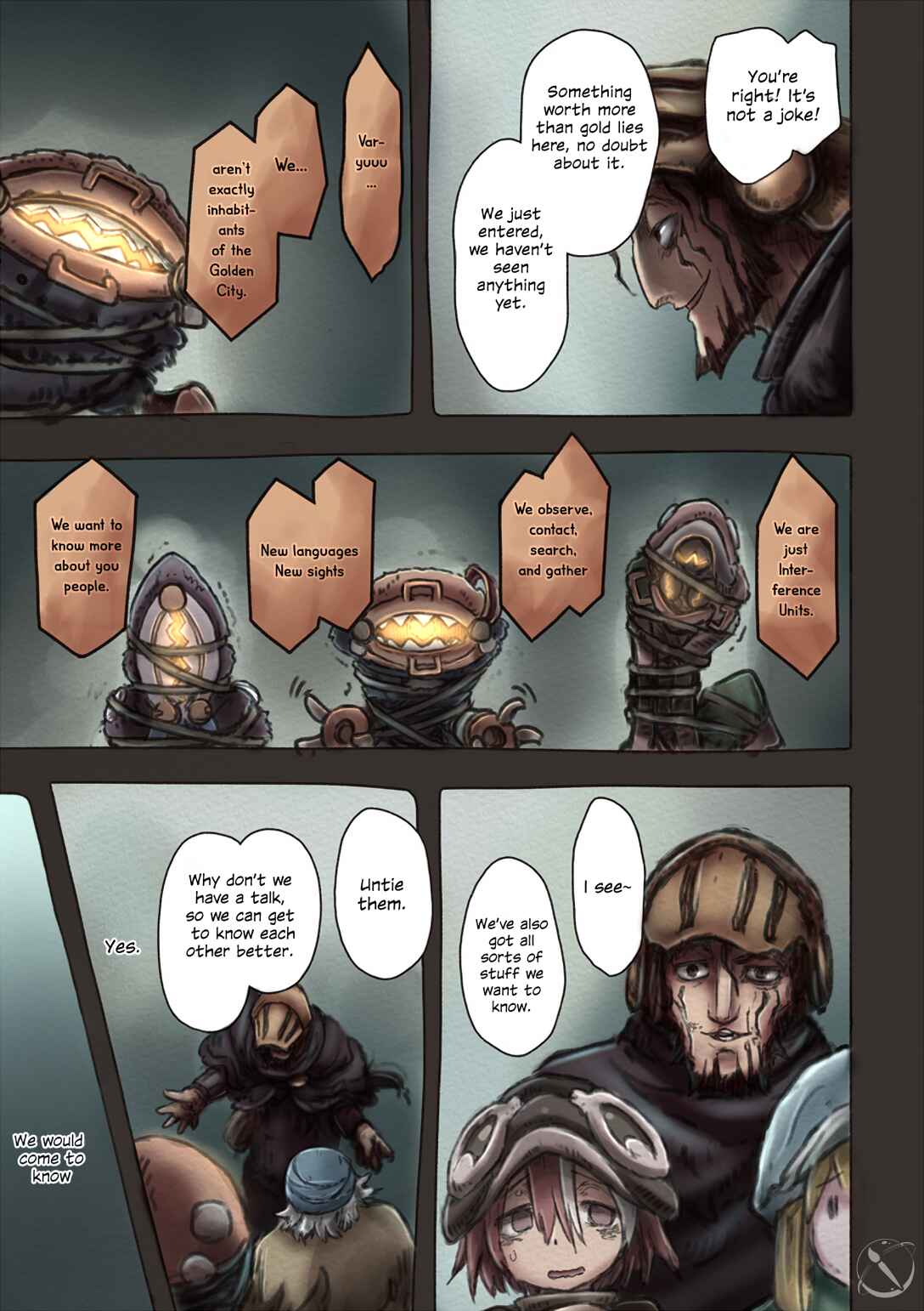 Page 10 Chapter 49 Made In Abyss (Fan Colored)