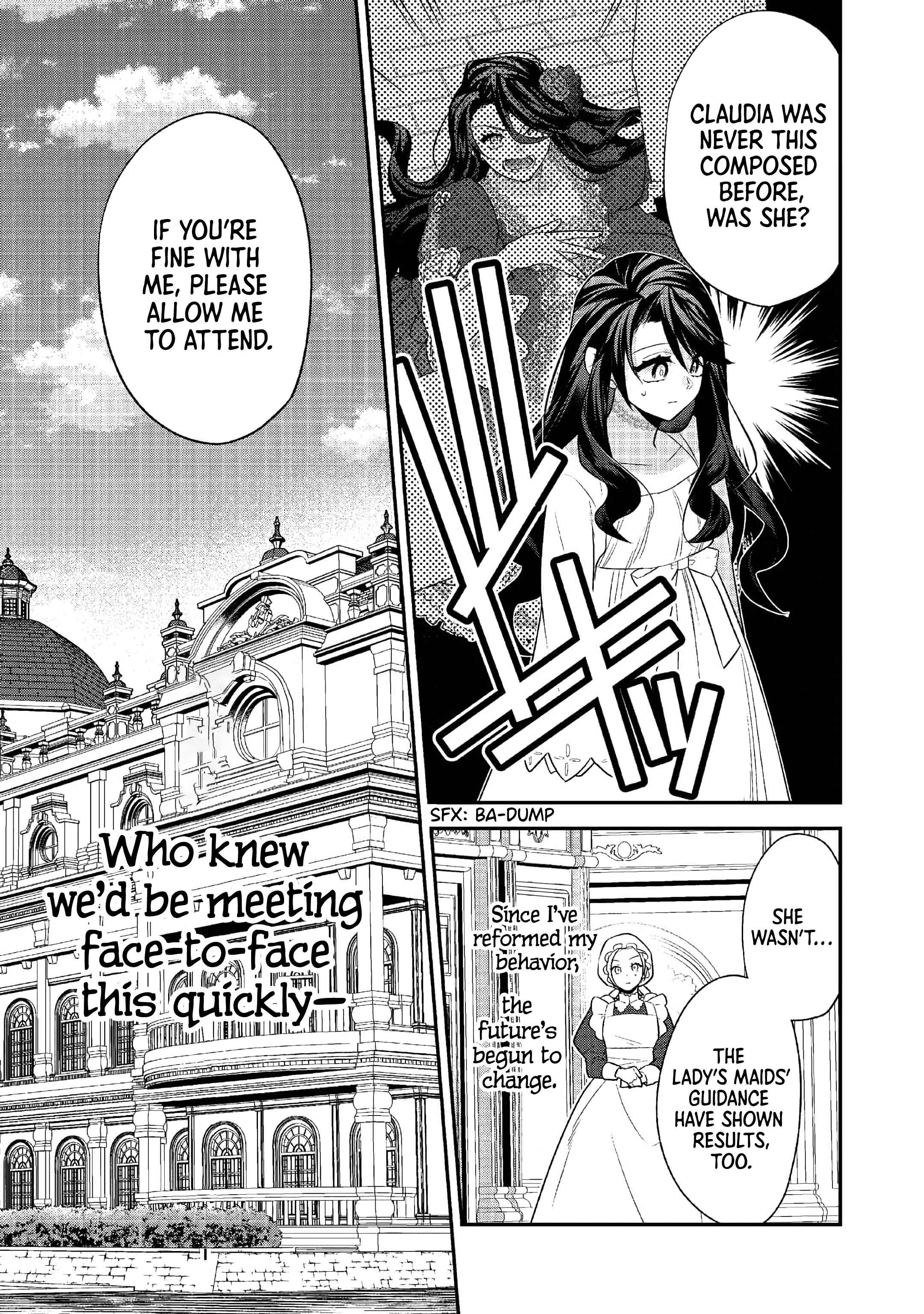 Page 19 Chapter 2 Danzai sareta Akuyaku Reijou wa, Gyakkou shite Kanpeki na Akujo wo Mezasu