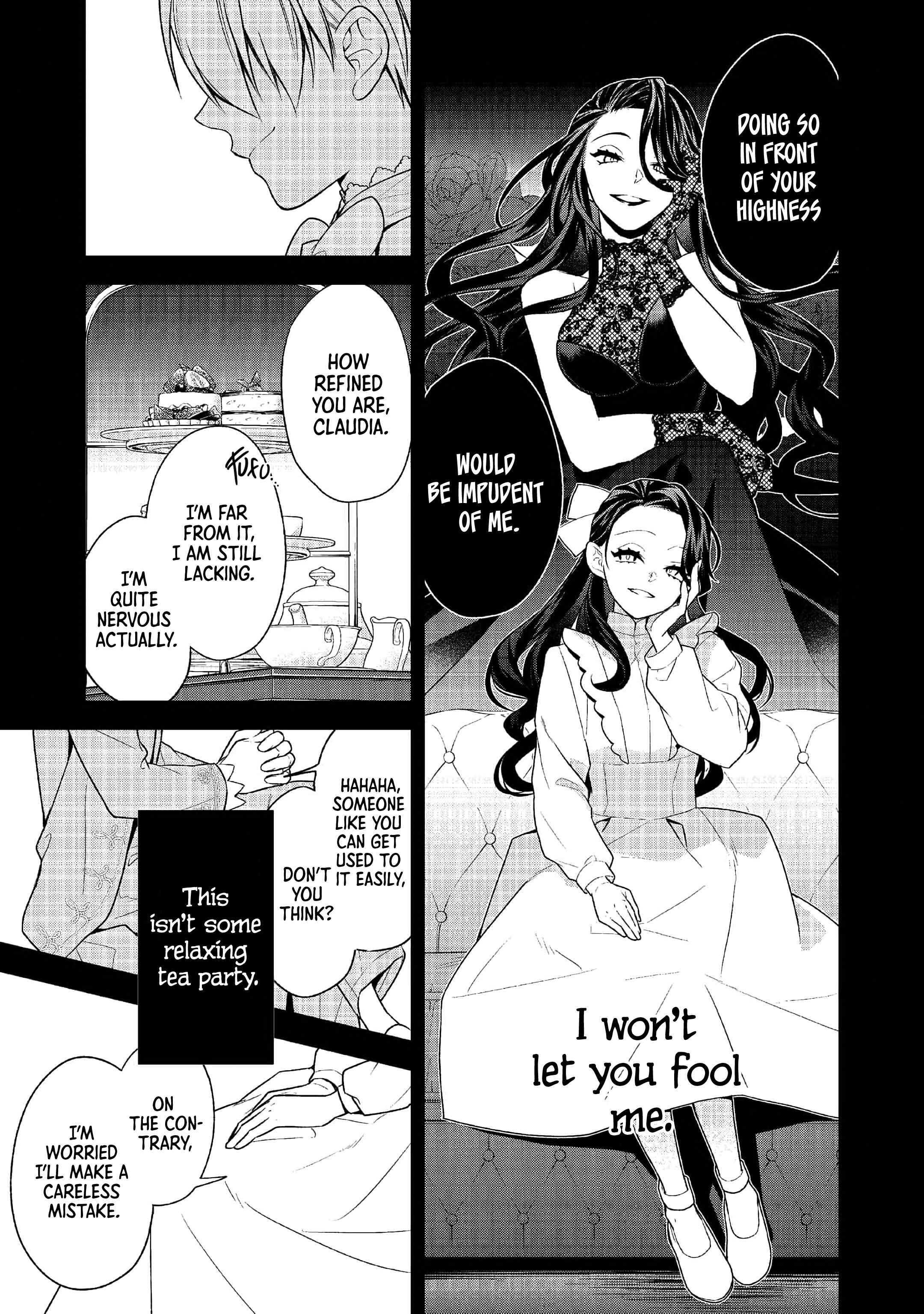 Page 33 Chapter 2 Danzai sareta Akuyaku Reijou wa, Gyakkou shite Kanpeki na Akujo wo Mezasu
