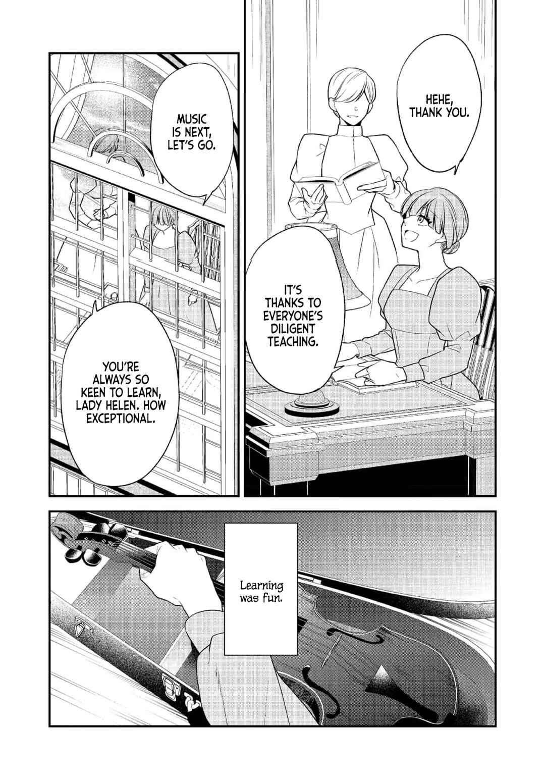 Page 10 Chapter 3 Danzai sareta Akuyaku Reijou wa, Gyakkou shite Kanpeki na Akujo wo Mezasu