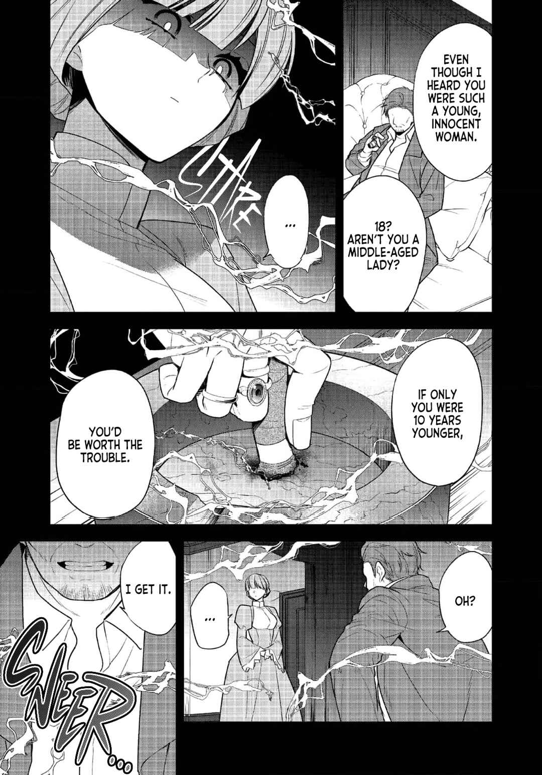 Page 6 Chapter 3 Danzai sareta Akuyaku Reijou wa, Gyakkou shite Kanpeki na Akujo wo Mezasu