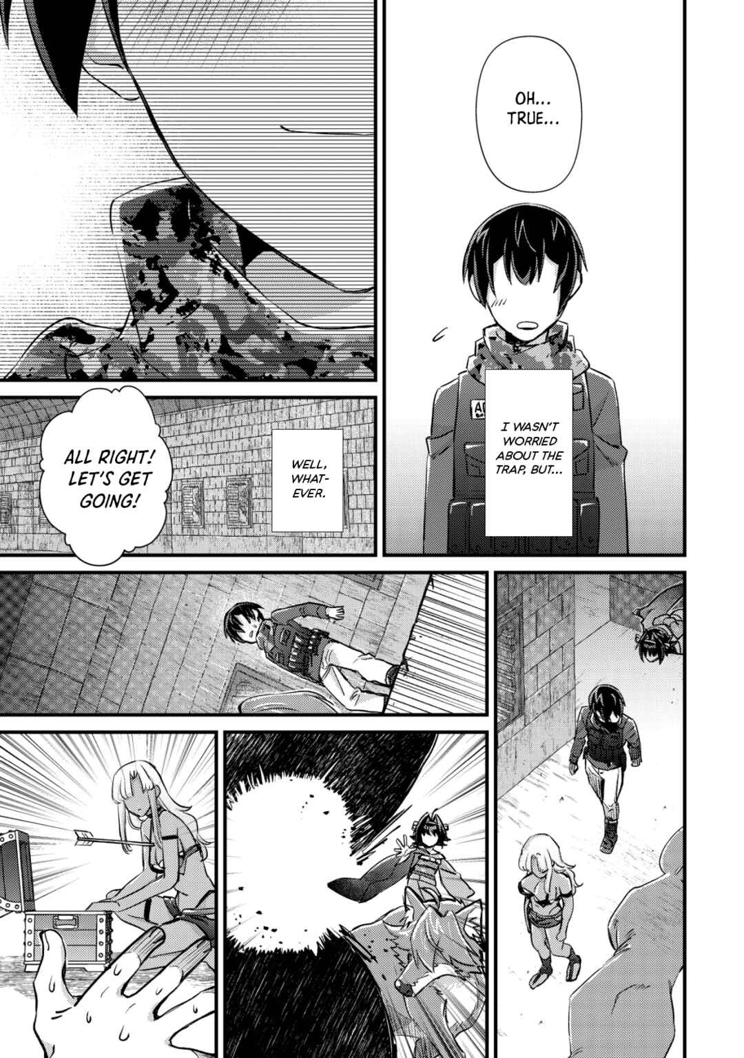 Page 4 Chapter 14.2 Mob Kousei no Ore Demo Boukensha ni Nareba Riajuu ni Naremasuka?