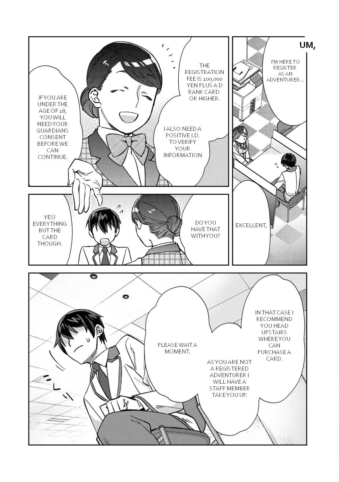 Page 3 Chapter 2 Mob Kousei no Ore Demo Boukensha ni Nareba Riajuu ni Naremasuka?