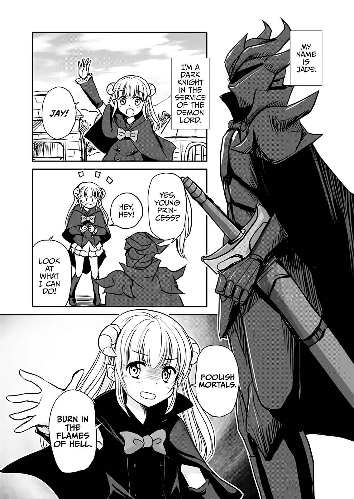 Page 1 Chapter 1 My Demon Lord Is Such an Angel It Hurts