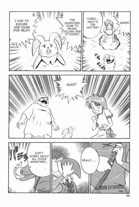 Page 36 Chapter 5 The Legend of Zelda - Links Awakening