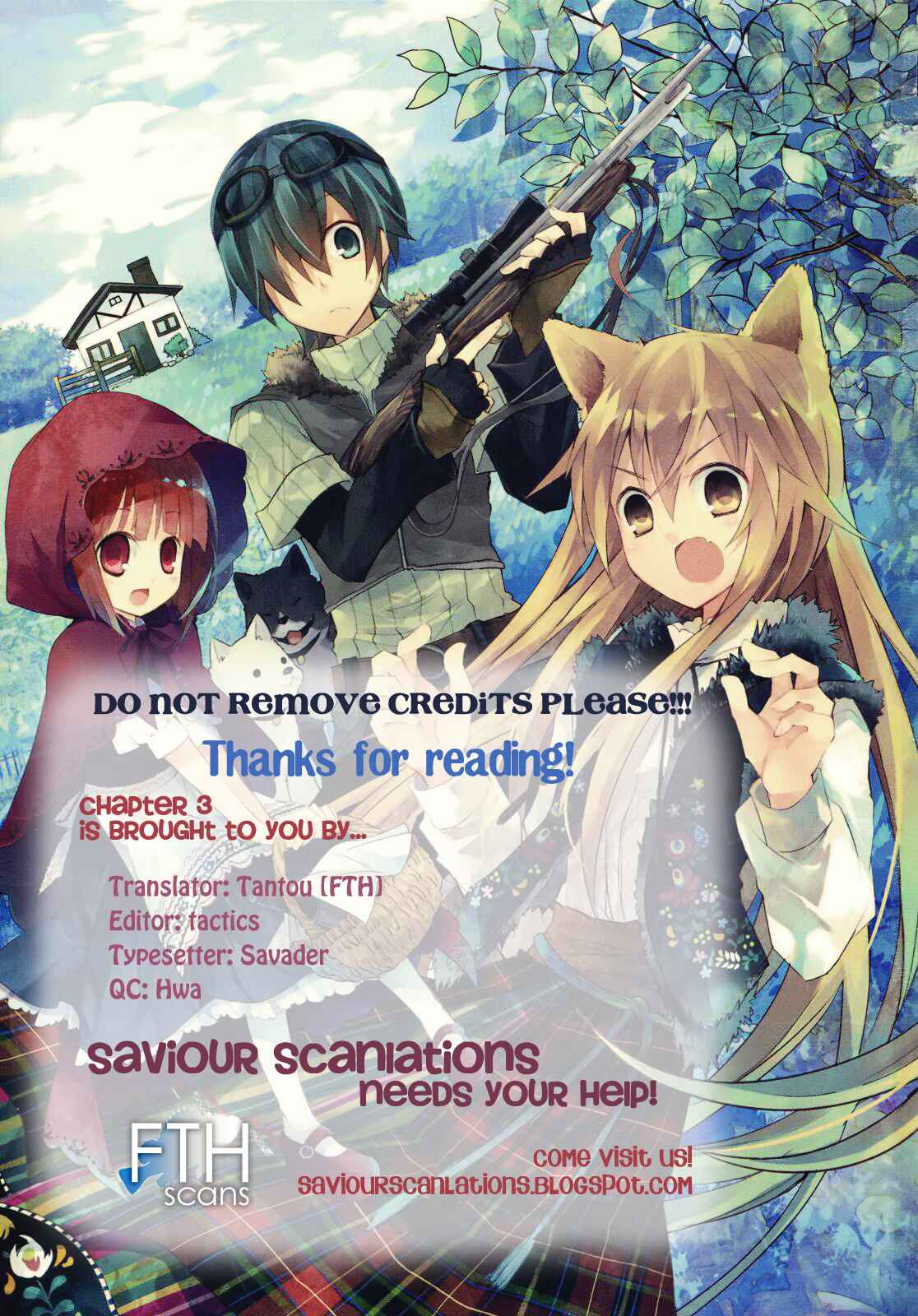 Page 1 Chapter 4 Ookami-san to Shichinin no Nakamatachi