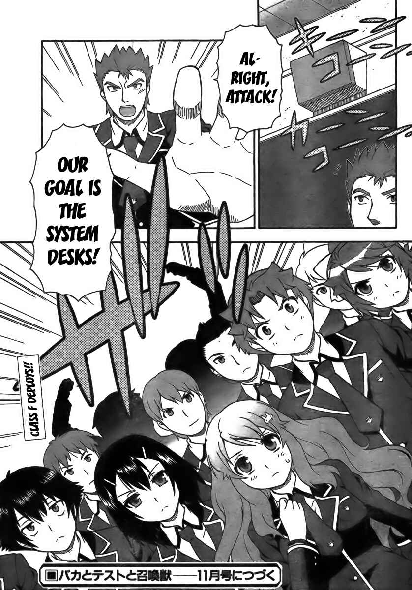 Page 31 Chapter 5 Baka to Test to Shoukanjuu