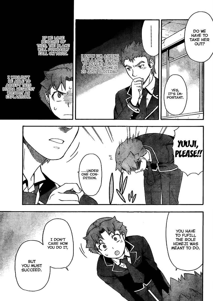 Page 12 Chapter 8 Baka to Test to Shoukanjuu