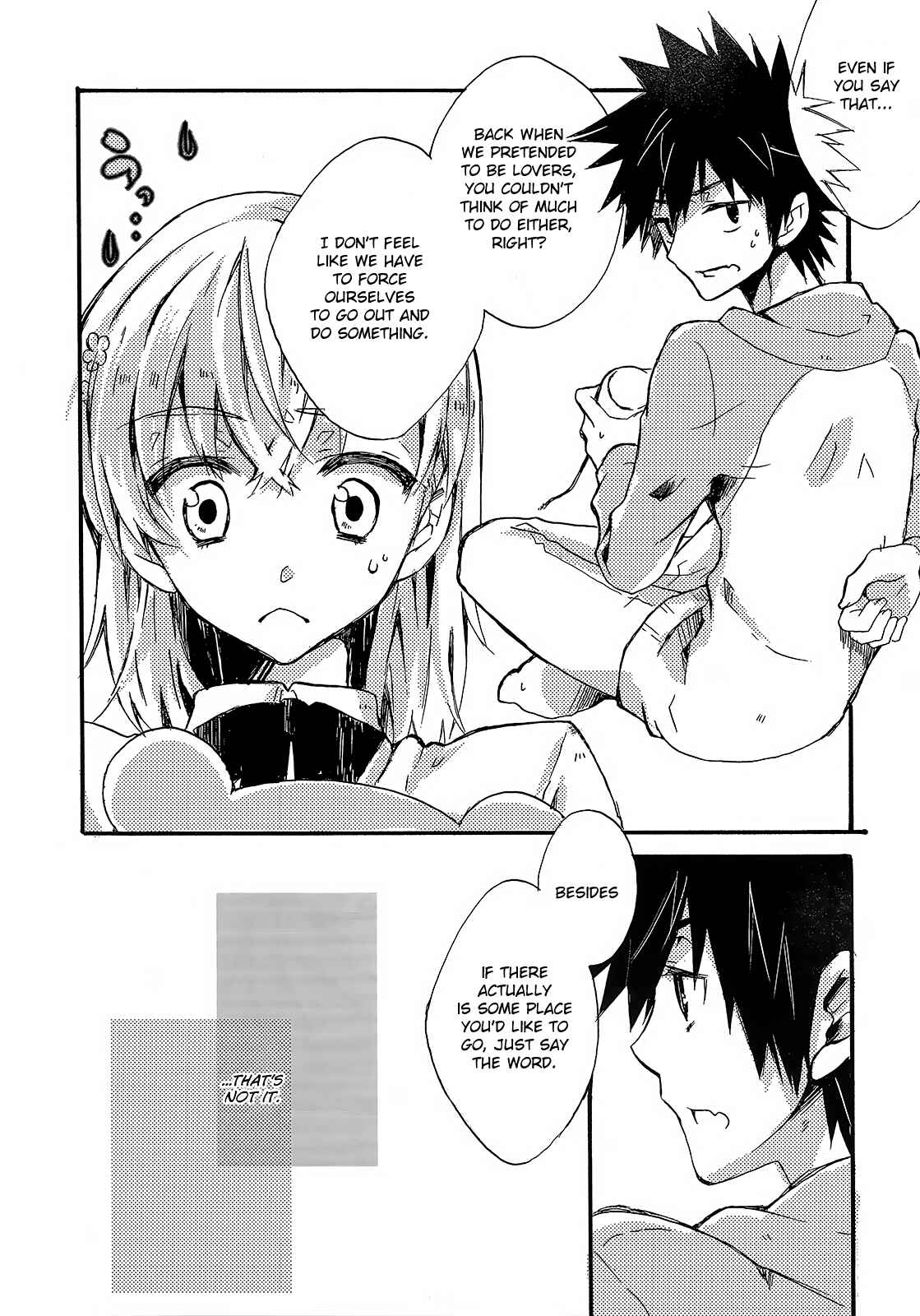 Page 15 Chapter 3 Toaru Majutsu no Index - Sweet Short Stories (Doujinshi)