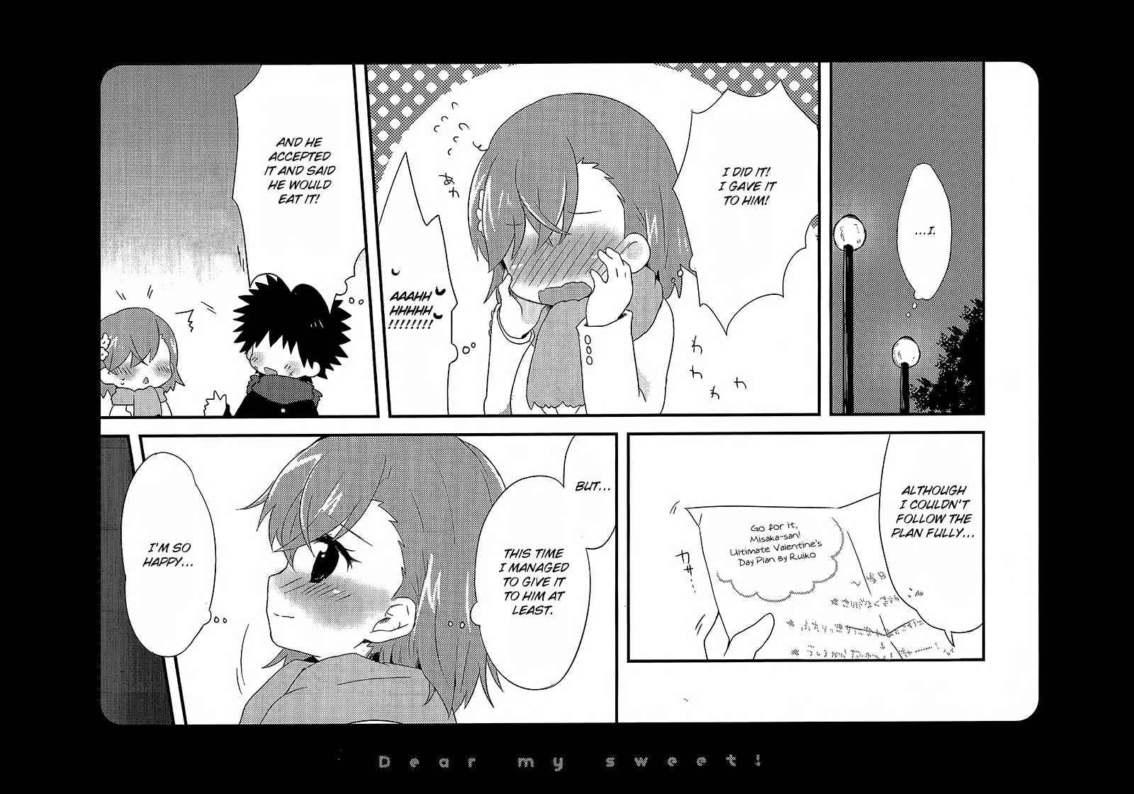 Page 14 Chapter 4 Toaru Majutsu no Index - Sweet Short Stories (Doujinshi)