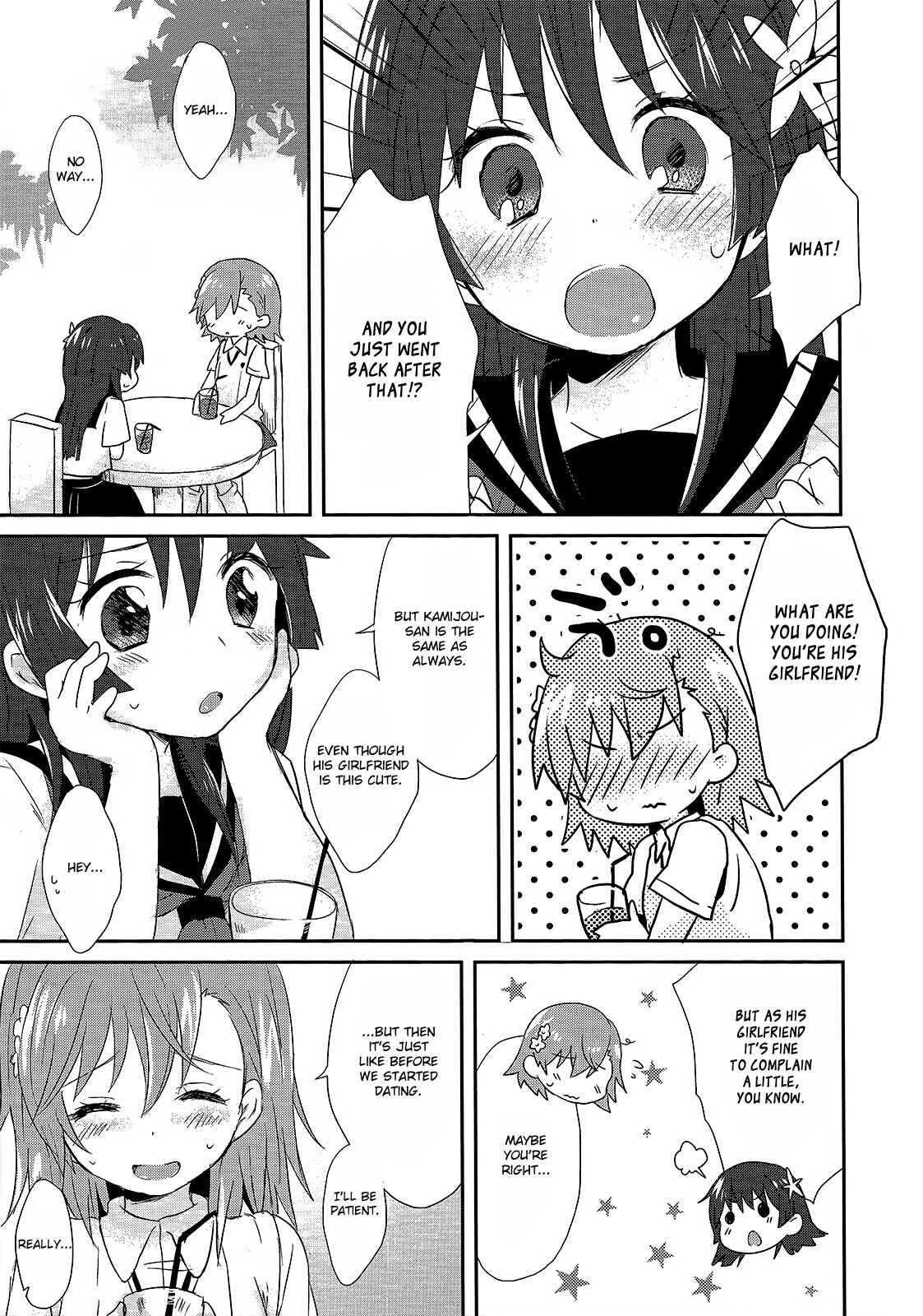 Page 4 Chapter 6 Toaru Majutsu no Index - Sweet Short Stories (Doujinshi)