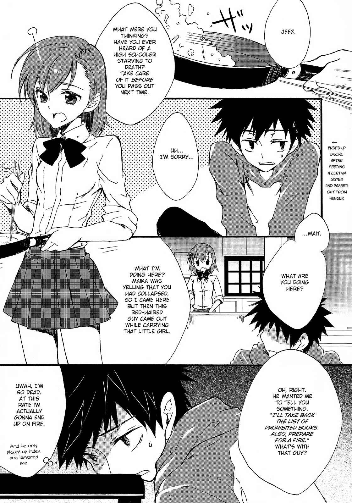 Page 19 Chapter 1 Toaru Majutsu no Index - Sweet Short Stories (Doujinshi)