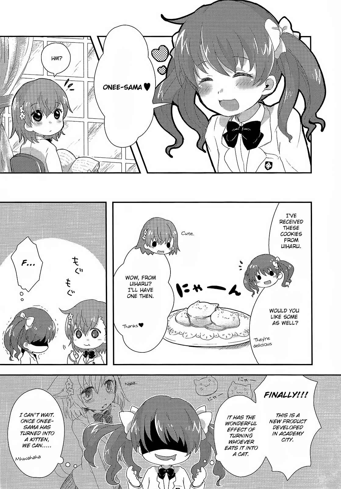 Page 2 Chapter 2 Toaru Majutsu no Index - Sweet Short Stories (Doujinshi)