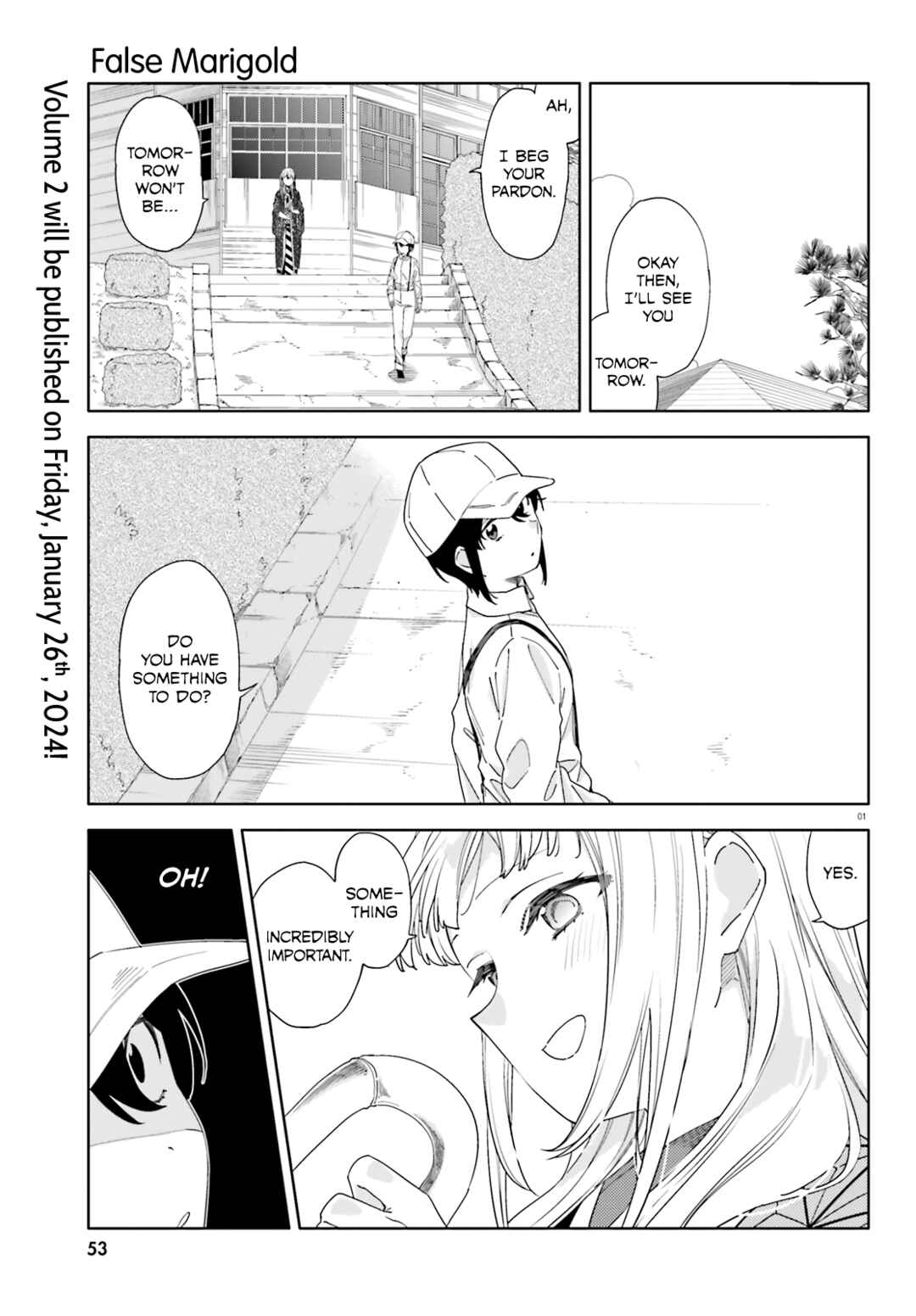 Page 3 Chapter 9 Itsuwari no Marigold