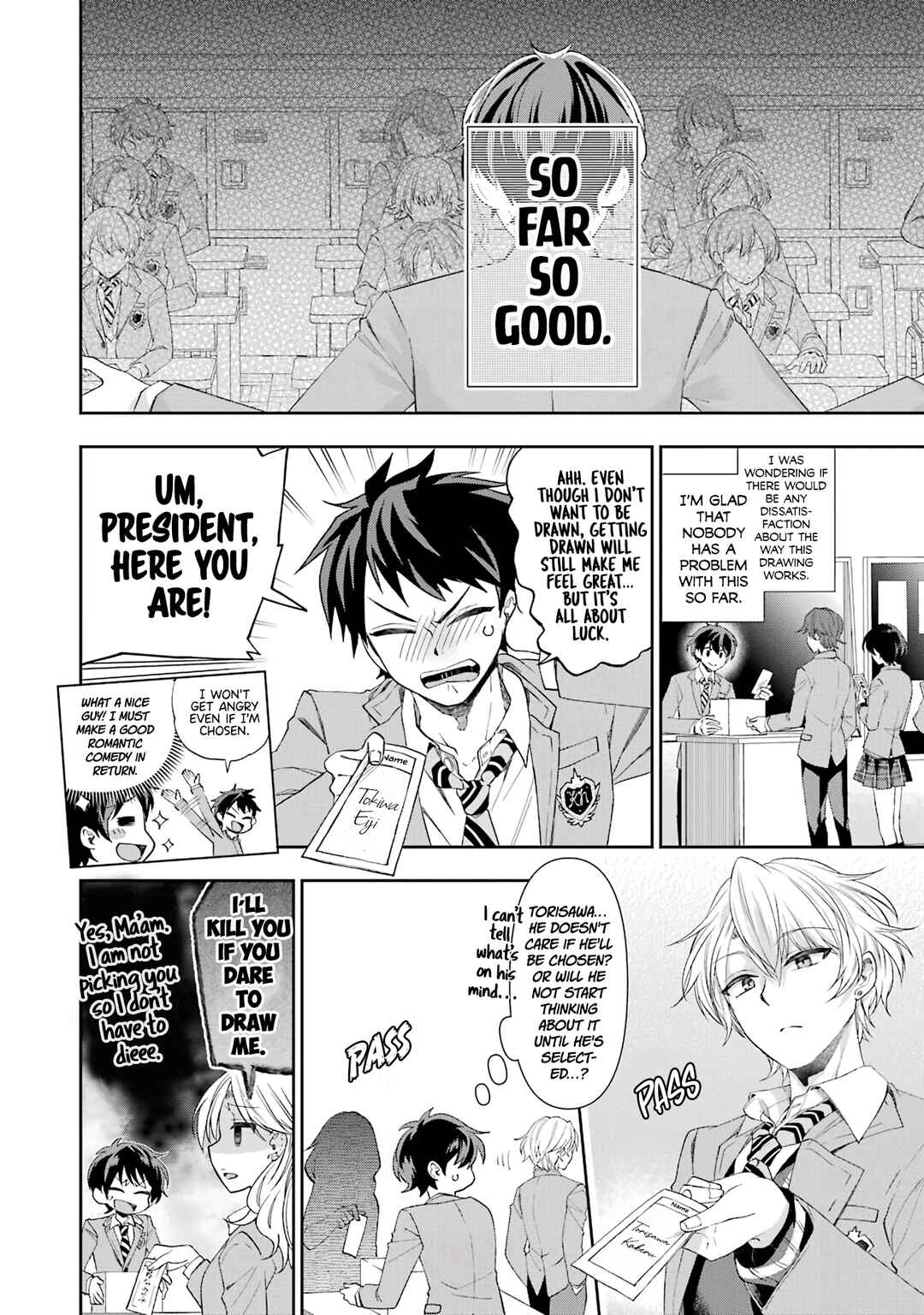Page 7 Chapter 3 Genjitsu de LoveCome Dekinai to Dare ga Kimeta?