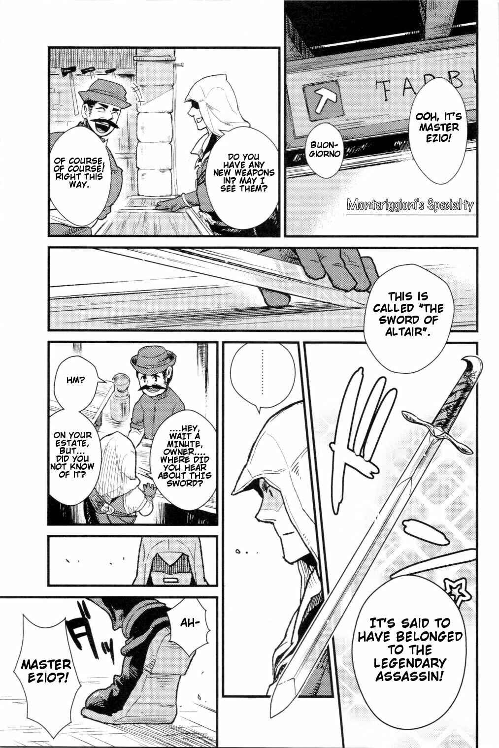 Page 8 Chapter Unknown_b921 Assassins Creed II - Diamante (Doujinshi)