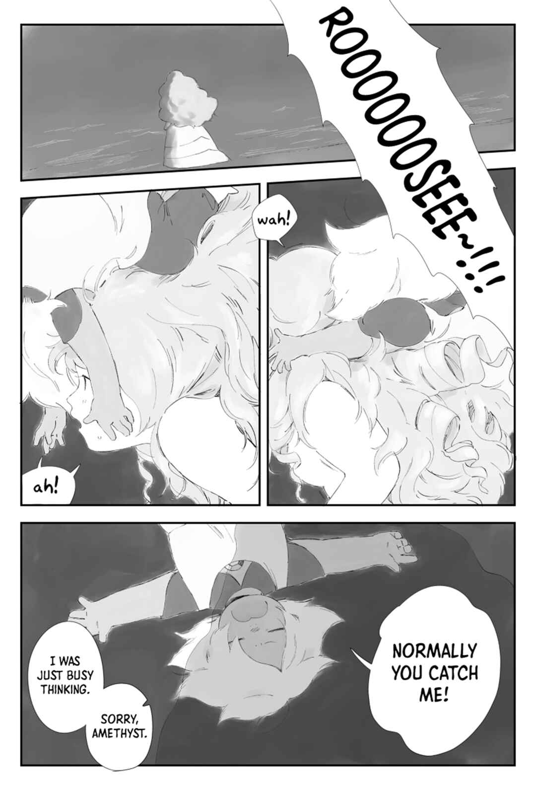 Page 1 Chapter Unknown_7142 Steven Universe - Rose and Amethyst (Doujinshi)