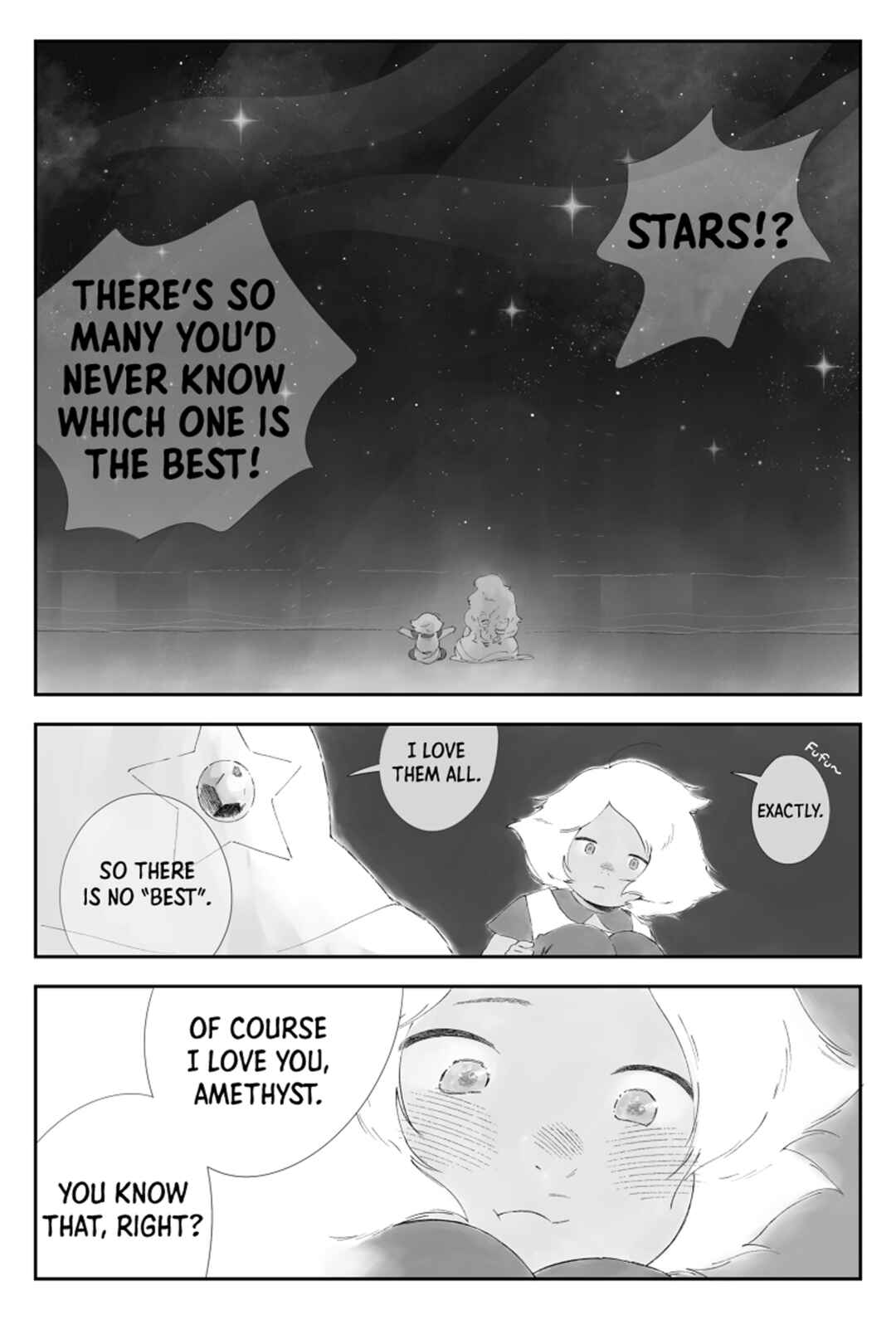 Page 4 Chapter Unknown_7142 Steven Universe - Rose and Amethyst (Doujinshi)