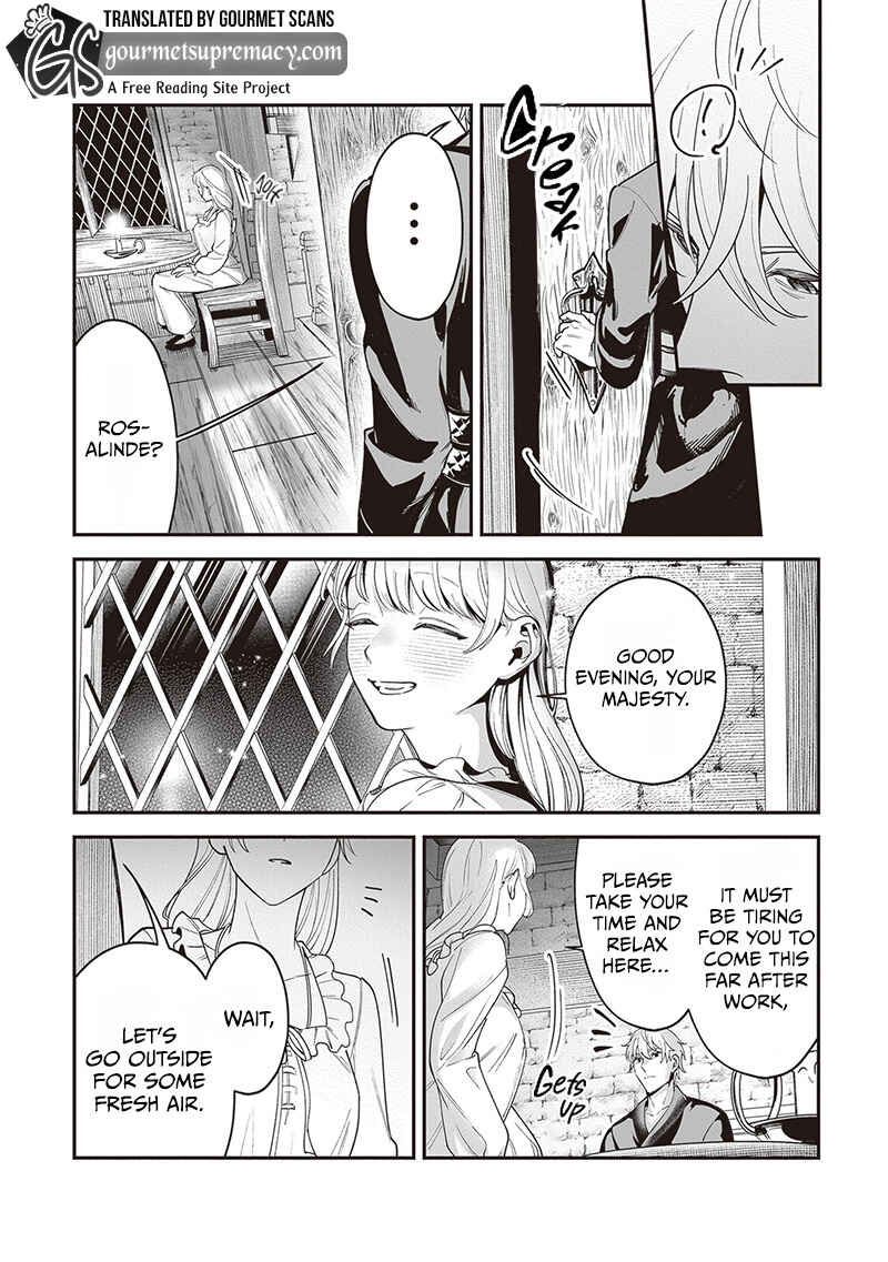 Page 6 Chapter 7 Royal Cinderella Mama: Tengai Kodoku no Botsuraku Reijou wa Reitetsu Koutei ni Dekiaisareru