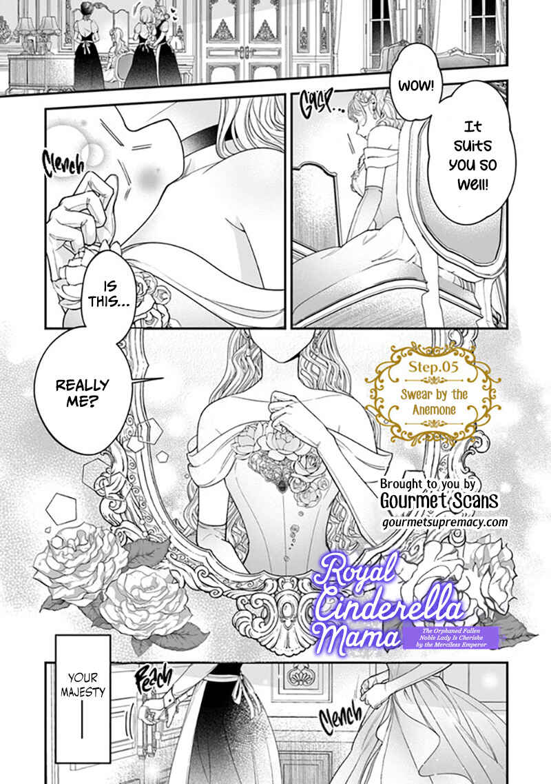 Page 2 Chapter 5 Royal Cinderella Mama: Tengai Kodoku no Botsuraku Reijou wa Reitetsu Koutei ni Dekiaisareru