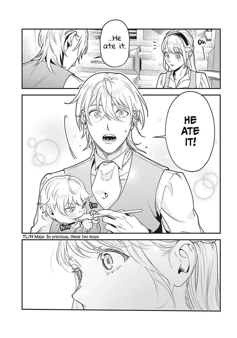 Page 25 Chapter 9 Royal Cinderella Mama: Tengai Kodoku no Botsuraku Reijou wa Reitetsu Koutei ni Dekiaisareru
