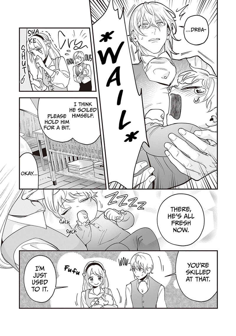 Page 8 Chapter 10 Royal Cinderella Mama: Tengai Kodoku no Botsuraku Reijou wa Reitetsu Koutei ni Dekiaisareru