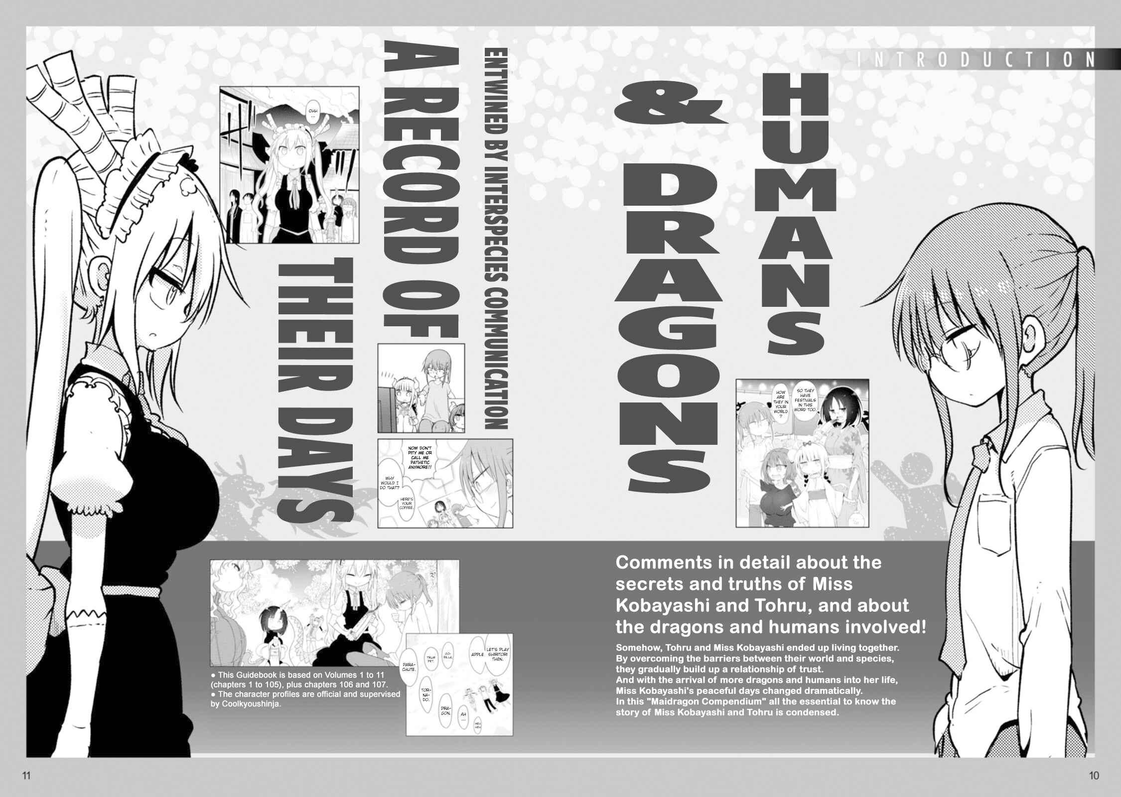 Page 10 Chapter 1 Kobayashi-san Chi no Maid Dragon Official Guidebook