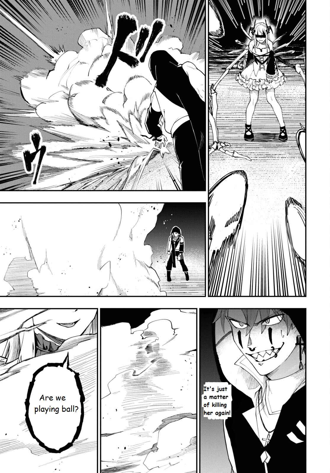 Page 17 Chapter 4 Senketsu Oujo, Minna Korosu
