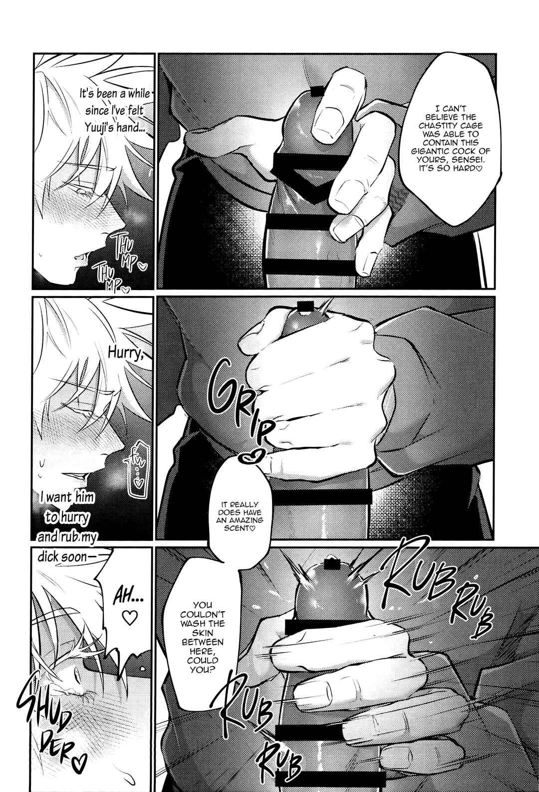 Page 10 Chapter Unknown_68a7 Jujutsu Kaisen - Do-M na Sensei ni Gohoubi Ageru (Doujinshi)