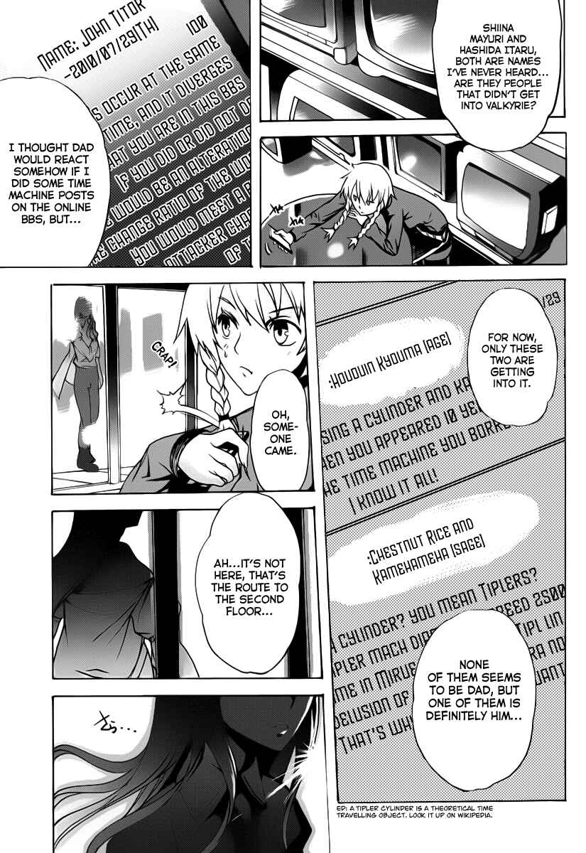 Page 25 Chapter 4 Steins;Gate - Rebellion of the Missing Ring