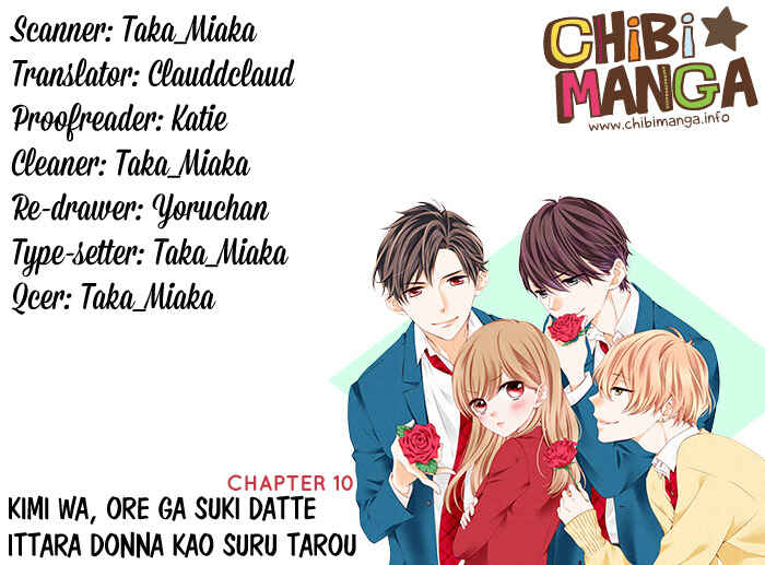 Page 1 Chapter 10 Kimi wa, Ore ga Suki Datte Ittara Donna Kao Suru Darou.