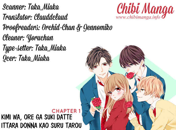 Page 2 Chapter 1 Kimi wa, Ore ga Suki Datte Ittara Donna Kao Suru Darou.