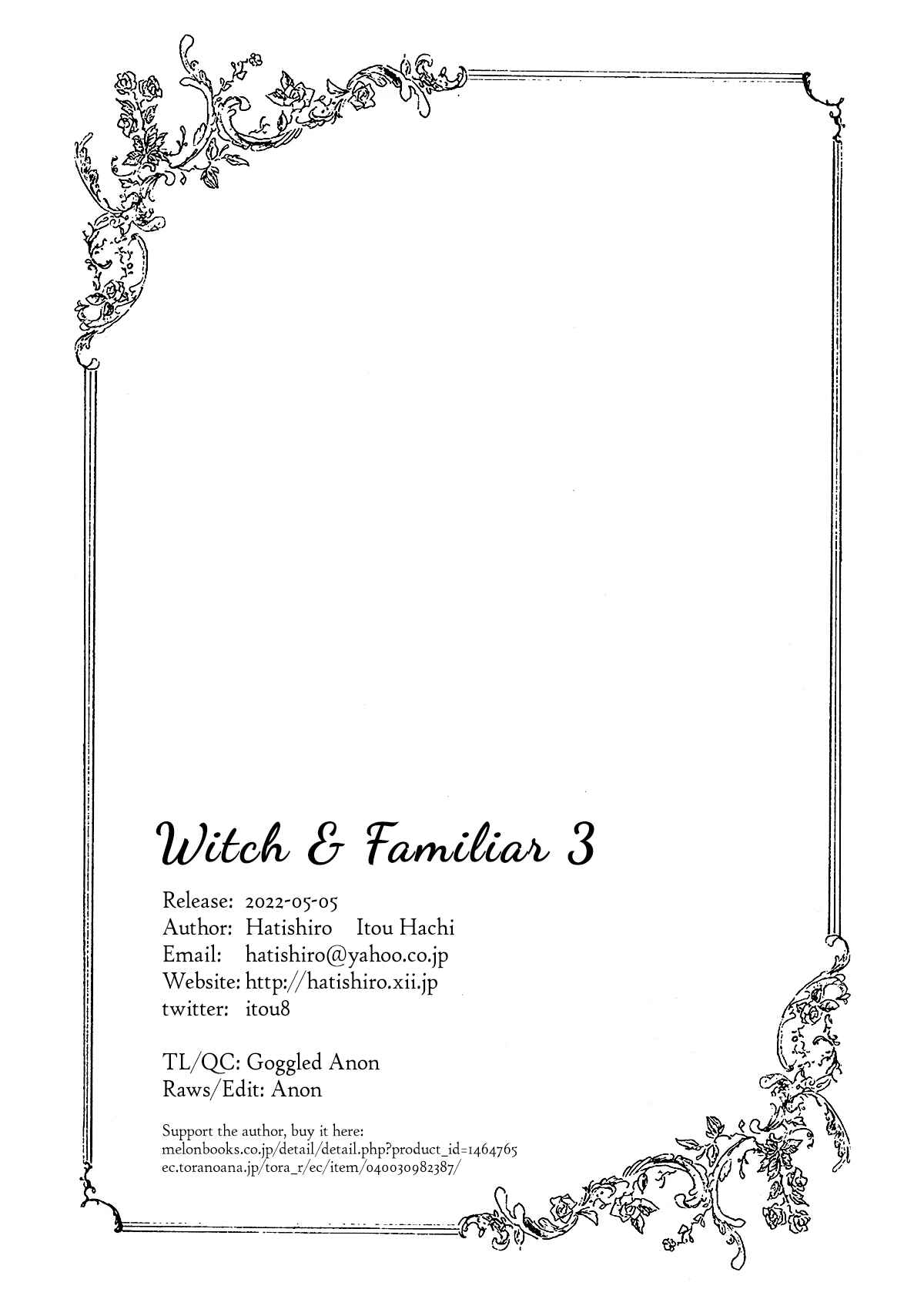 Page 26 Chapter 3 Witch and Familiar