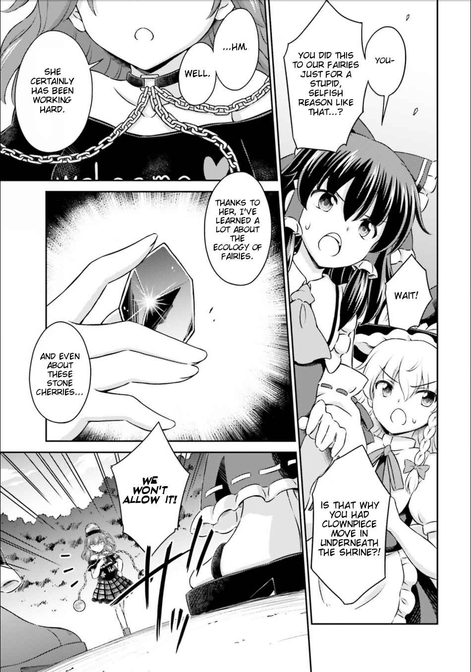 Page 7 Chapter 14 Touhou Sangetsusei ~ Visionary Fairies in Shrine.
