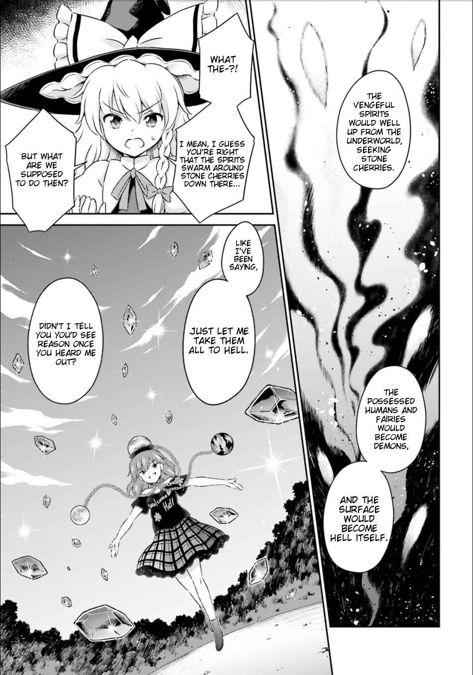 Page 9 Chapter 14 Touhou Sangetsusei ~ Visionary Fairies in Shrine.