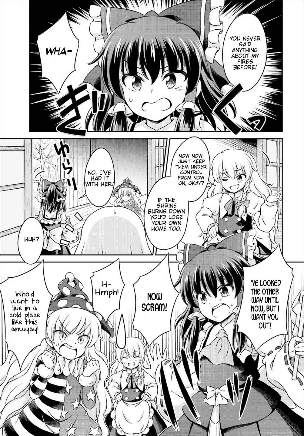Page 13 Chapter 5 Touhou Sangetsusei ~ Visionary Fairies in Shrine.