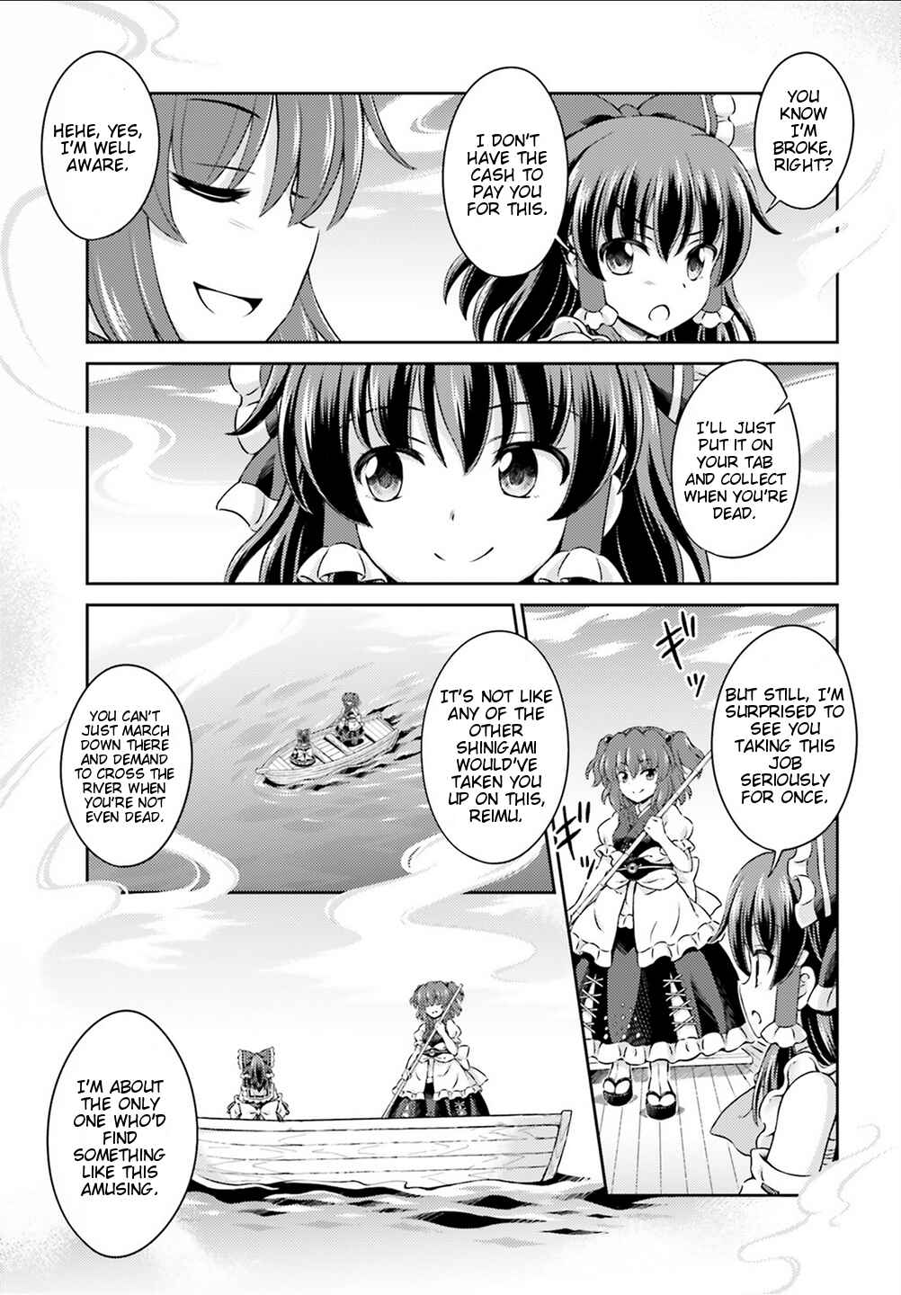 Page 19 Chapter 5 Touhou Sangetsusei ~ Visionary Fairies in Shrine.