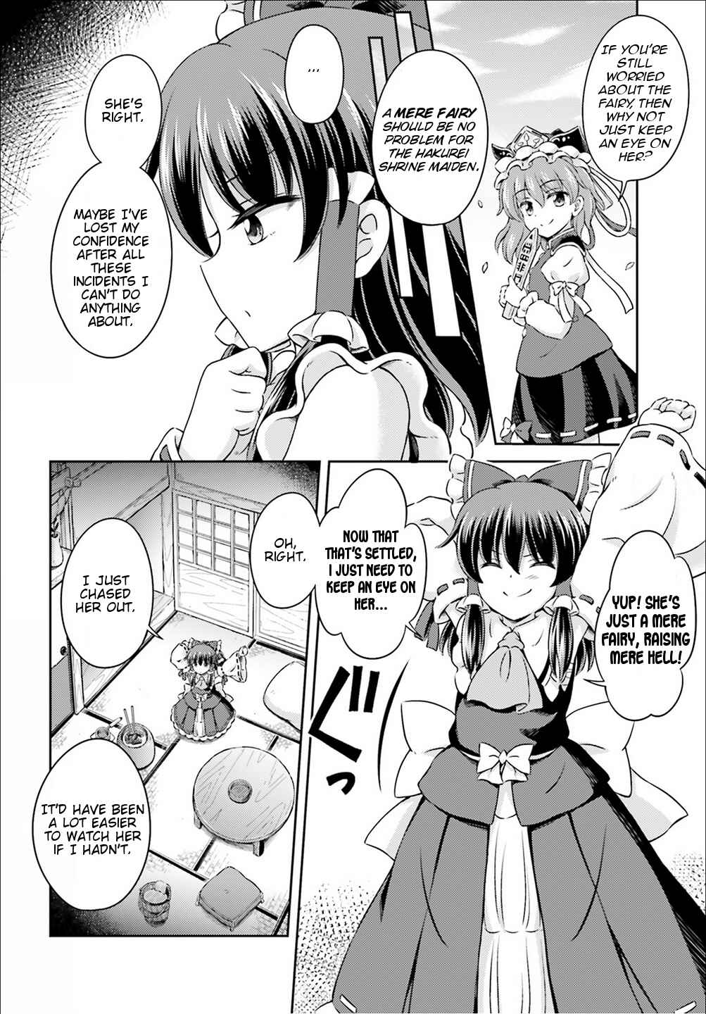 Page 31 Chapter 5 Touhou Sangetsusei ~ Visionary Fairies in Shrine.