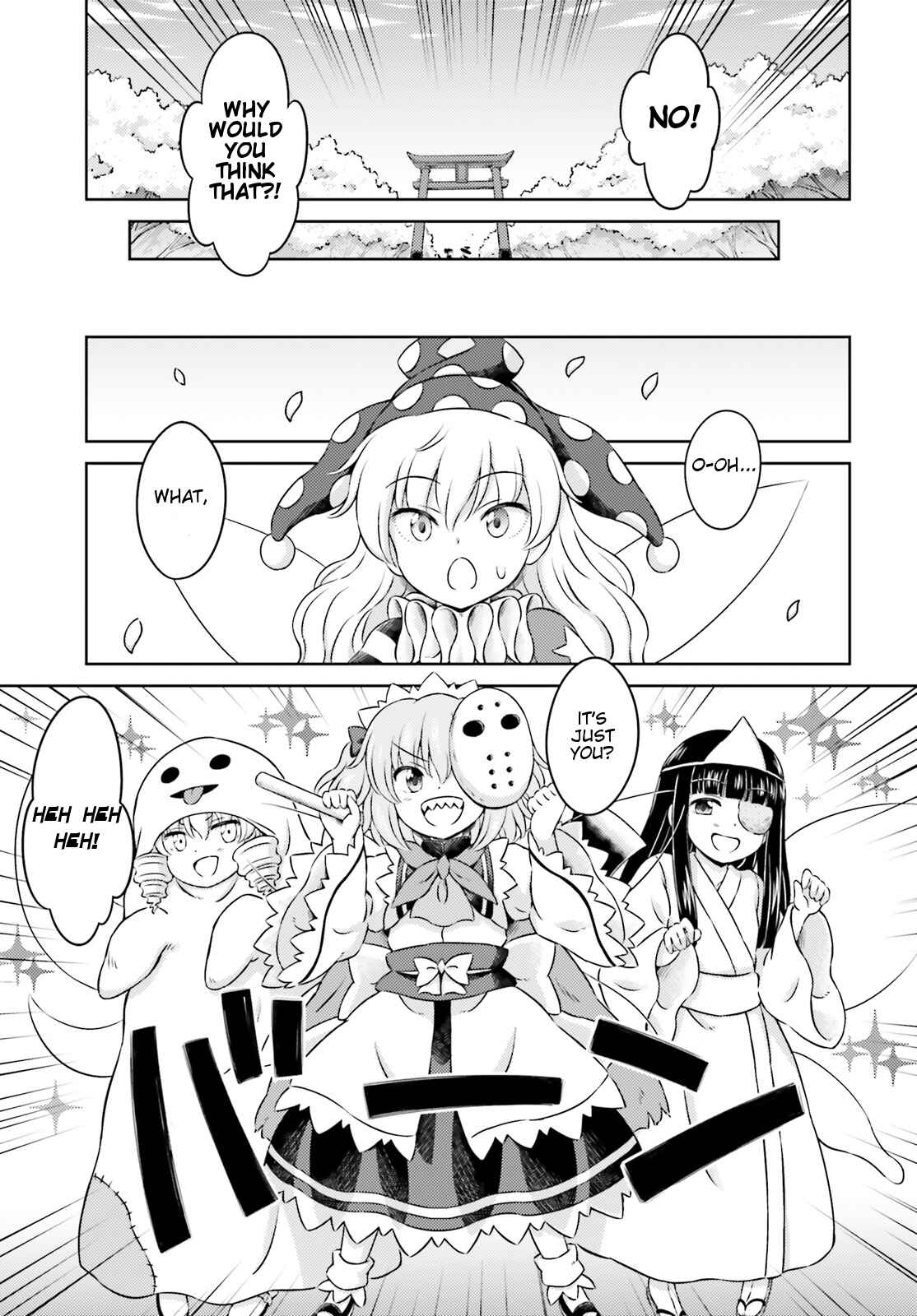 Page 9 Chapter 10 Touhou Sangetsusei ~ Visionary Fairies in Shrine.