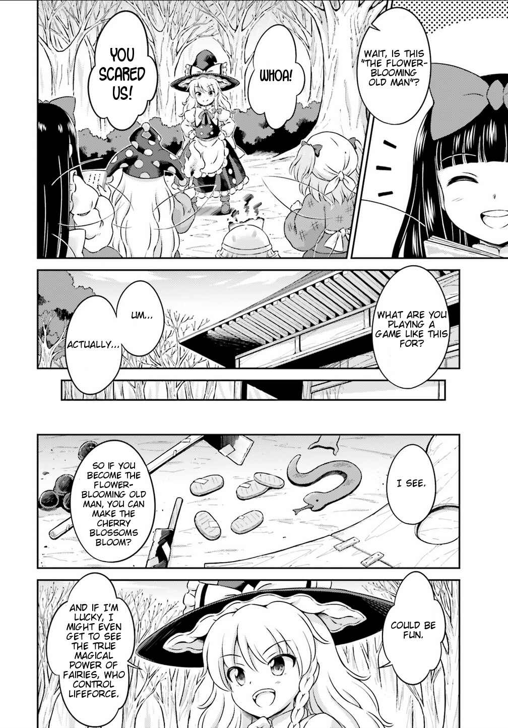 Page 23 Chapter 6 Touhou Sangetsusei ~ Visionary Fairies in Shrine.