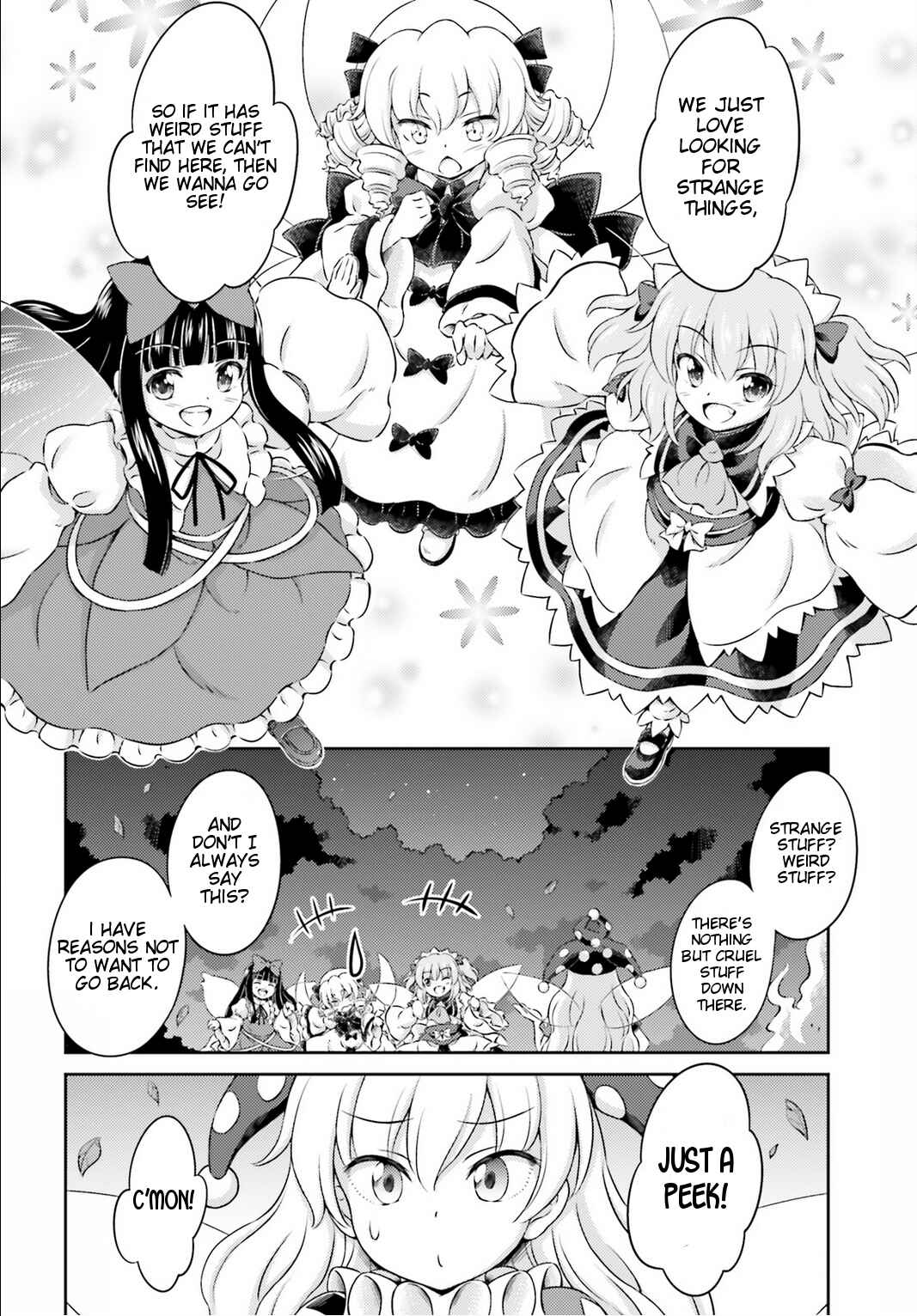Page 18 Chapter 4 Touhou Sangetsusei ~ Visionary Fairies in Shrine.