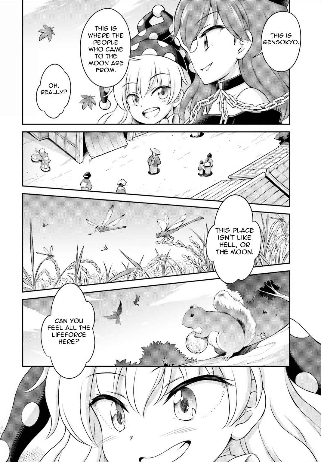 Page 21 Chapter 4 Touhou Sangetsusei ~ Visionary Fairies in Shrine.