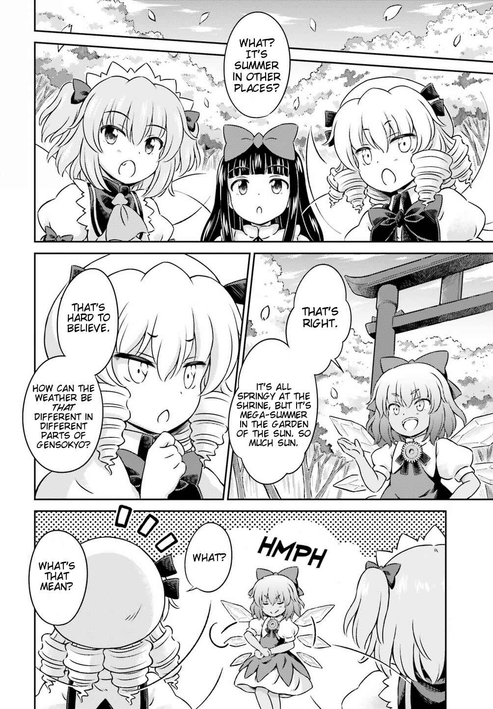 Page 6 Chapter 8 Touhou Sangetsusei ~ Visionary Fairies in Shrine.
