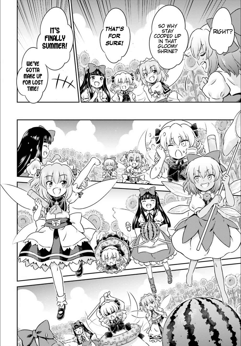 Page 9 Chapter 8 Touhou Sangetsusei ~ Visionary Fairies in Shrine.