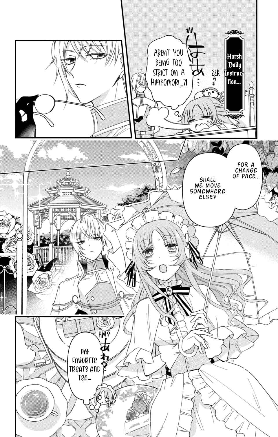 Page 11 Chapter 2 Hikikomori Hime to Dokuzetsu Kishi-sama