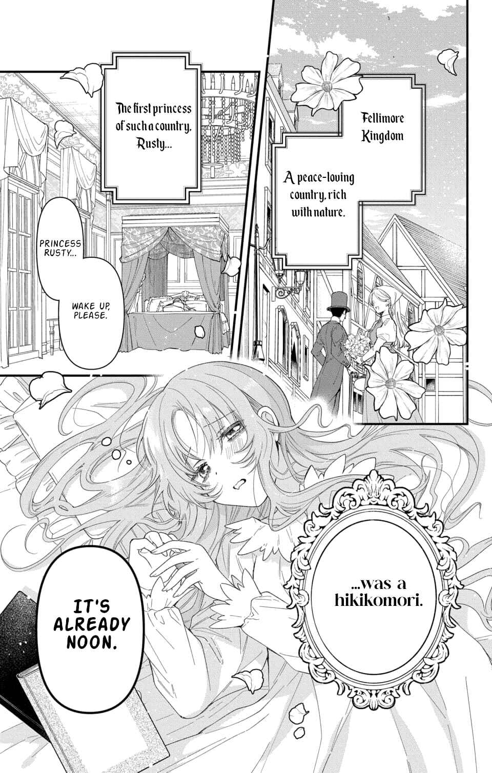 Page 2 Chapter 2 Hikikomori Hime to Dokuzetsu Kishi-sama