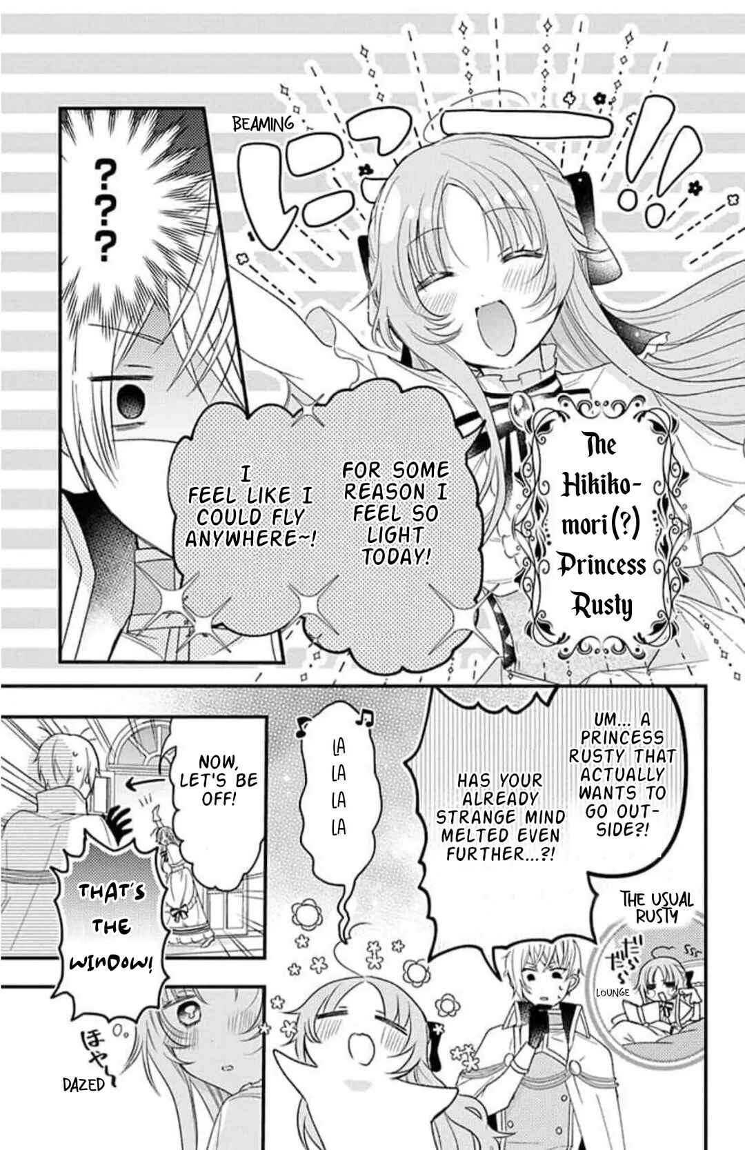 Page 3 Chapter 4 Hikikomori Hime to Dokuzetsu Kishi-sama
