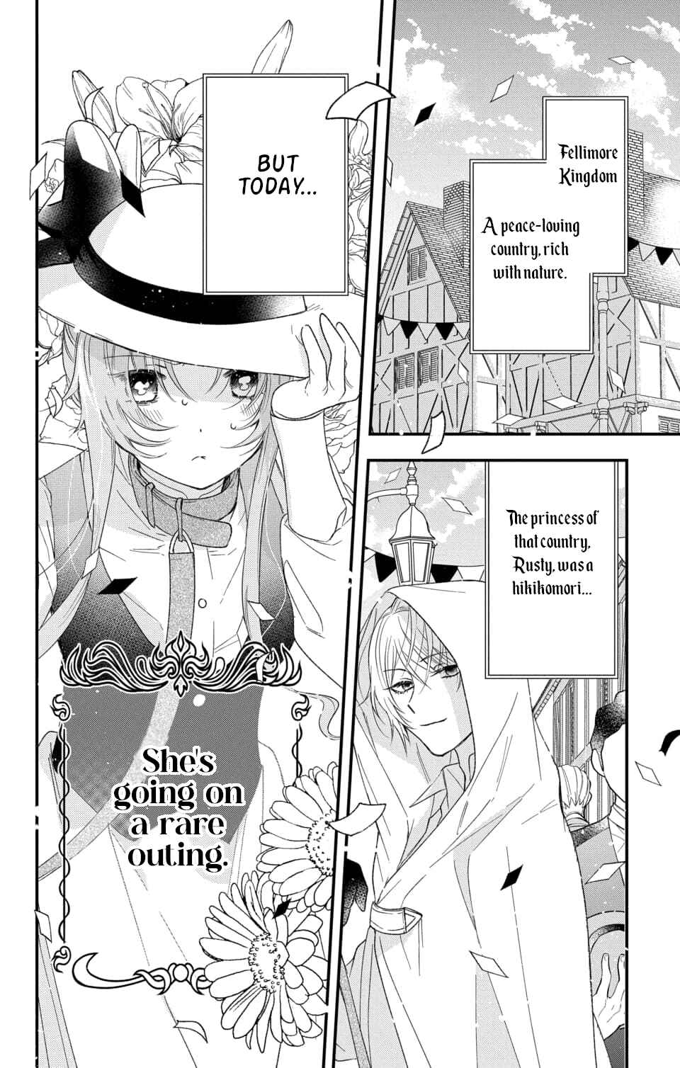Page 2 Chapter 3 Hikikomori Hime to Dokuzetsu Kishi-sama