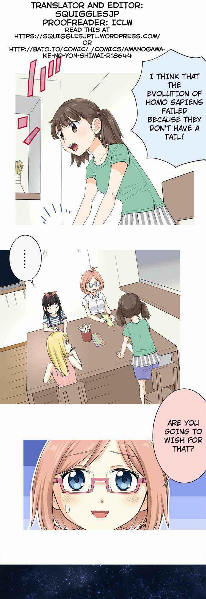 Page 1 Chapter 15 Amanogawa Ke no Yon Shimai
