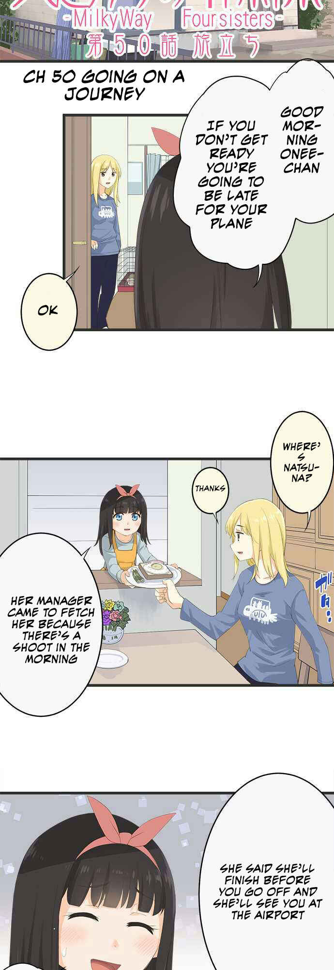 Page 4 Chapter 50 Amanogawa Ke no Yon Shimai